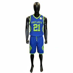 Conjuntos de Camisetas de Baloncesto Unisex Transpirables, Antibacterianas, 100% Poliéster, Sublimadas, Personalizadas, para Primavera/Verano, Gran Venta - Product Image 6