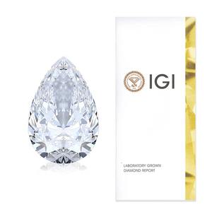 IGI Certified 1 Carat Lab Grown Fancy Shape Diamond Radiant <b>Round</b> Emerald Pear Elongated <b>Cushion</b> Cut DE VS VVS Loose CVD Diamond - Product Image 1