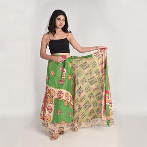 Jupe de sari vintage indienne en gros - Product Image 2