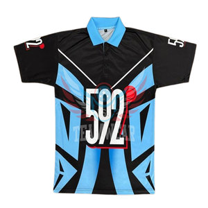 Ensemble d'uniformes de cricket à sublimation personnalisée pour hommes-Vêtements d'équipe de haute qualité Séchage rapide et motifs imprimés sur mesure respectueux de l'environnement - Product Image 1