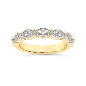 แหวนเพชรแกรนด์ยูนีค เพชรเลี้ยงในห้องปฏิบัติการ 0.33 กะรัต น้ำหนักรวม 14K ทองคำแท้ สี FG ความสะอาดระดับ VS 14 เพชร ดีไซน์ปรับแต่งได้ - Product Image 1