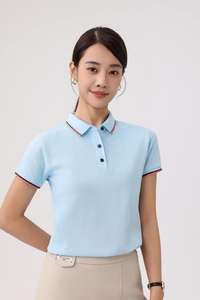 Mode été chemise courte nouveau style d'affaires hommes polo hommes hauts hommes vêtements - Product Image 2