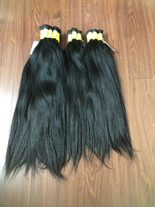 Super vente Extensions de cheveux naturels noirs en vrac 100% cheveux humains vietnamiens Extension de cheveux de la meilleure qualité Prêt à être expédié - Product Image 5