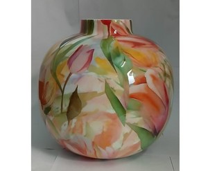 Vase en métal de la jungle de conception d'herbe de fer moderne-dernière conception de meilleure qualité fabriquée en Inde pour la décoration intérieure - Product Image 1