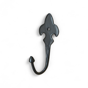 Trendy <b>wall</b> <b>mounted</b> black powder coated finished iron hooks for closet storage for <b>wall</b> hanging for bathroom decor - Product Image 2