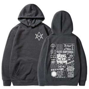 Bringme เสื้อมีฮู้ดแนวฮิปฮอป bmth 2025โลหะหนักวงดนตรีร็อคชุดกีฬาผู้ชายฤดูใบไม้ร่วง/ฤดูหนาว - Product Image 2