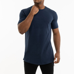 Camiseta de Color personalizado para hombre, camisa de manga corta de algodón con diseño de logotipo impreso, precio barato y de alta calidad, de secado rápido - Product Image 4