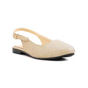 WN5272 Pantoufles de sport à dos ouvert avec accents dorés - Product Image 2