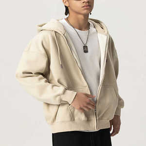 Proveedor de sudaderas con cremallera asequible, venta al por mayor, compra a granel, sudaderas personalizadas con cremallera completa, ropa de calle transpirable y elegante, la mejor - Product Image 2