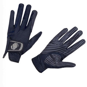 Gants d'équitation fantaisie S M L Scintillant Sangle à paillettes Gants équestres en cuir à écran tactile du fournisseur en vrac du Pakistan - Product Image 5