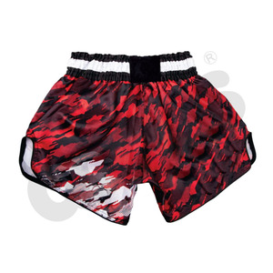 Shorts de Muay Thai MMA de Sublimación Personalizada de Alta Calidad, Compresión 100% Satén para Unisex, Logotipo Personalizado, BJJ Karate, Empaque Personalizado - Product Image 2