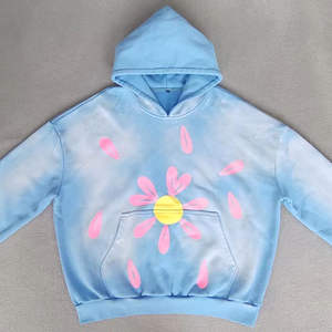 Sudadera con Capucha para Hombre, de Forro Polar de Alta Densidad, Impermeable, Ecológica, con Estampado Digital, Tendencia 2025 - Product Image 1