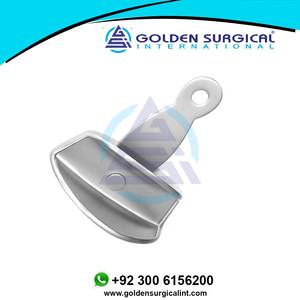 Plateau d'empreinte pivotant pour prothèse dentaire et orthodontie, antérieur supérieur et inférieur, en acier inoxydable poli haute brillance |   Instruments dentaires - Product Image 5