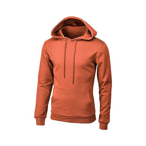 Logo personnalisé fermeture éclair couleur unie poches à capuche pull hommes sweats à capuche de haute qualité sport décontracté ensemble à capuche uni - Product Image 5