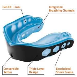 Sports <b>Mouth</b> <b>Guard</b> Shock Absorption Strong Cushioning Custom Fit Flexible PVC Material Reliable Protection for - Product Image 4