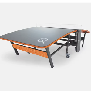 ¡COMPRA AHORA! Mesa de Teqball Curva Industrial Plegable y Portátil para Entrenamiento y Competición - WORLD EXPORTS - Product Image 2