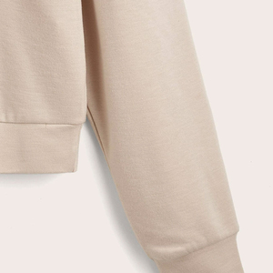 Sudaderas con capucha personalizadas para mujer, sudaderas con capucha de alta calidad al por mayor para mujer, último diseño, Sudadera con capucha de talla grande para mujer - Product Image 6