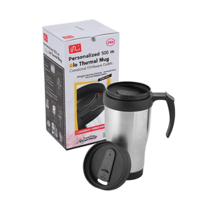 Tazza Termica Personalizzata Lolo da 500ml, Gadget Promozionale per Bevande - Product Image 2