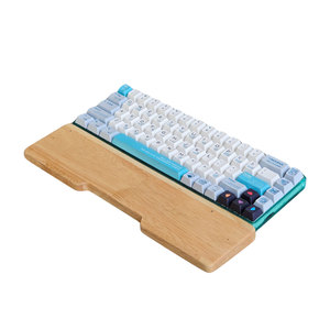 KBP001 Reposamuñecas de Madera de Caucho para Teclado, 32x8cm, Producto Nuevo - Product Image 1