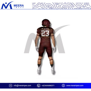 Vente en gros d'uniformes de football américain personnalisés, maillot et pantalon, vêtements de sport respirants à séchage rapide pour l'entraînement en équipe et l'utilisation en ligue - Product Image 4