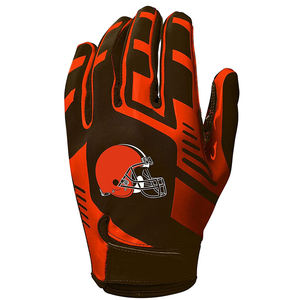 Gants de football américain pour ligne de scrimmage 2026, pour adultes et jeunes, avec paume en silicone antidérapante, rembourrés, vente en gros, personnalisables pour marque et équipe - Product Image 4