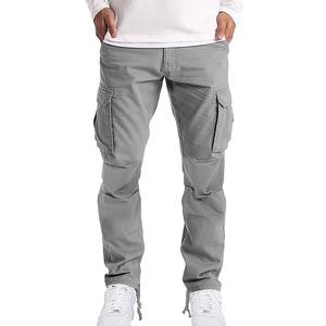 Wholesale <b>Men's</b> Fashion Cargo Pants Baggy 6-Pocket Side Design High Quality Cotton Cargo <b>Trousers</b> Factory Direct Supplier - Product Image 2