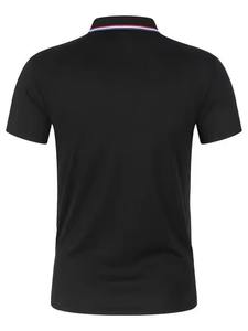 Men Plus Size <b>Black</b> Top Quality Low Moq Cheap Price Comfortable Fabric Unique Design Cotton Breathable Men Polo <b>T</b> <b>Shirt</b> for Men - Product Image 2