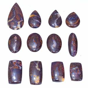 Piedras preciosas sueltas de cabujón de cuarzo de ópalo de roca Natural de alta calidad en todos los tamaños de formas para la fabricación de joyas al por mayor disponible - Product Image 3