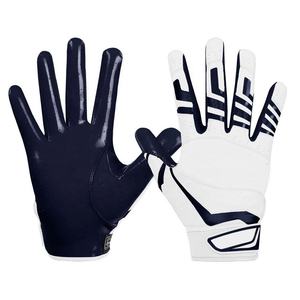 OEM Fabricante Fuerte Agarre Jóvenes Guantes de fútbol americano Todos los tamaños Guantes de fútbol americano Palm Fútbol Receptor Guantes - Product Image 5
