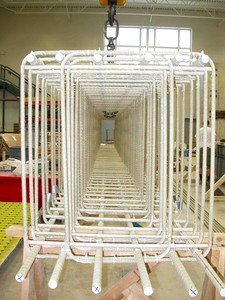 เหล็กเสริมไฟเบอร์กลาส FRP เหล็กเสริมไฟเบอร์กลาส GFRP GRP เหล็กเสริมไฟเบอร์กลาสเคลือบอีพ็อกซี่ เหล็กเสริมไฟเบอร์กลาสสำหรับงานก่อสร้าง - Product Image 2