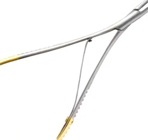 IMANS Instrumentos quirúrgicos de ortodoncia de alta calidad de 17cm-Alicates dentales Mathieu con fuente de alimentación manual de Punta TC - Product Image 4