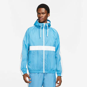 Unisex Summer 2-Piece Set Men's <b>Short</b> Windbreaker Jacket Color Block Tracksuit for Gym Sportswear - Product Image 4