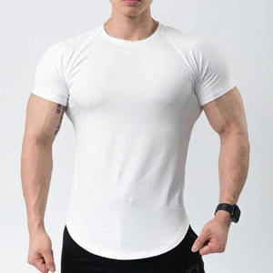 Camiseta de compresión de gimnasio duradera para hombre, gran algodón, ligera y reversible de talla grande para correr y entrenamiento muscular - Product Image 2