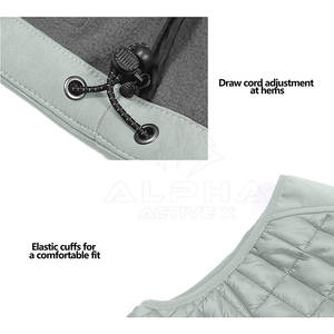 Meilleure vente Hommes Slim Fit Puffer Vest Full Zipper Nouvelle Arrivée Chaud Extérieur Hiver Gear Logo Personnalisé Imprimer Nylon Polyester - Product Image 5