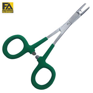 Pinzas de pesca Tijeras Abrazadera Mango de agarre de espuma Alicates de pesca Pinzas de pesca con mosca de acero inoxidable Abrazadera Herramientas de pesca - Product Image 5