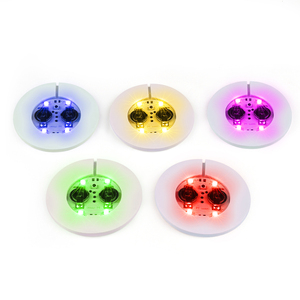 Autocollants LED Décorations pour boissons Tapis <span class=keywords><strong>de</strong></span> <span class=keywords><strong>barman</strong></span> Table <span class=keywords><strong>de</strong></span> bar Tapis <span class=keywords><strong>de</strong></span> bar pour boissons Sous-verres <span class=keywords><strong>de</strong></span> bar à cocktails Glaçons lumineux pour boissons - Product Image 1