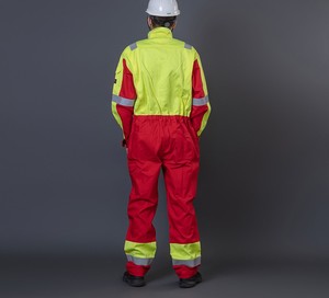 Logo personnalisé OEM Combinaison uniforme de travail ignifuge réfléchissant Vêtements de sécurité pour électricien de champ pétrolier Thermique - Product Image 6