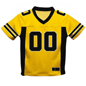 Chemise américaine à chiffres brodés pour hommes Maillot de football américain personnalisé de haute qualité, respirant et confortable - Product Image 1