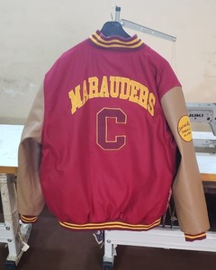 Veste universitaire universitaire universitaire unisexe de haute qualité personnalisée OEM pour hommes veste Letterman personnalisée pour enfants veste universitaire de baseball pour hommes - Product Image 4