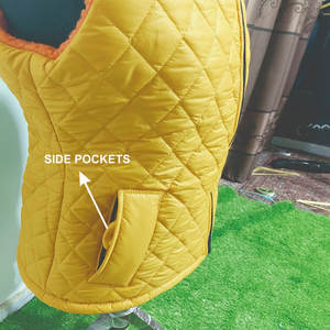 Gilet matelassé chauffant sans manches personnalisé OEM pour homme, veste solide d'extérieur avec capuche, noir, aspect brillant - Product Image 2