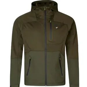 Giữa lớp s0ft săn bắn Vỏ thiết kế người đàn ông của áo khoác 100% Polyester vải chất lượng hàng đầu nhà sản xuất B2B công ty