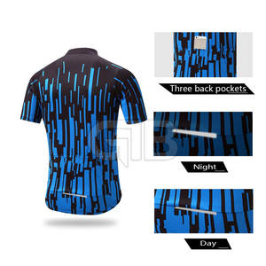 Jersey de Ciclismo para Hombre, Nuevo y Más Vendido, Uniforme Transpirable de Secado Rápido, 100% Poliéster, Ligero - Product Image 4