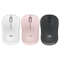 Mouse Nirkabel Logitech M240 BT, Senyap, Ringkas, Portabel, Pelacakan Halus untuk Windows, MacOS, ChromeOS, PC