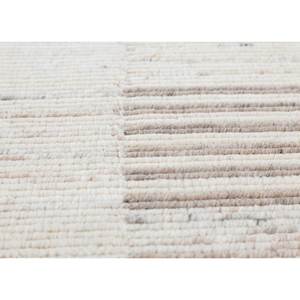 Alfombras de Lana Rayadas Color Marfil, Tejidas a Mano, Diseño Clásico Rectangular para Pasillo, Grosor de Felpa de 10 mm, para Entrada de Casa, Sala de Estar - Product Image 3