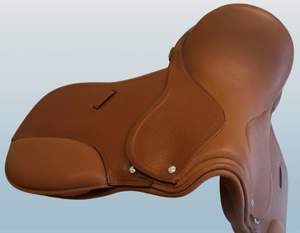 Prix de gros 100% cuir anglais contact étroit saut de cheval selle ensemble anglais cheval raci0ng produits de l'Inde - Product Image 2