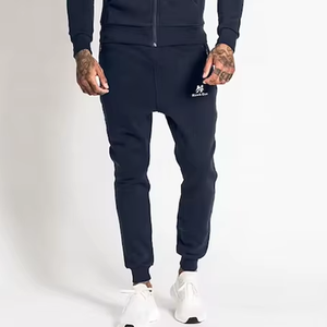 Ensemble survêtement sportif d'hiver surdimensionné personnalisé en polyester 100% imprimé par transfert thermique, pantalon de survêtement et sweat-shirt pour homme - Product Image 6