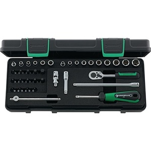 STAHLWILLE 88TX 36-Piece 1/4" Socket Wrench <b>Set</b> 5-13 mm 22-Tooth Hex Point - Product Image 1
