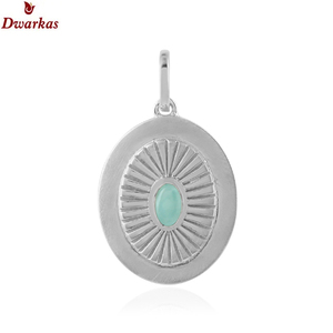 Top selling classic S925 sterling silver <b>Opal</b> synthetic gemstone pendant <b>necklace</b> wholesale high quality <b>necklace</b> jewelry - Product Image 5