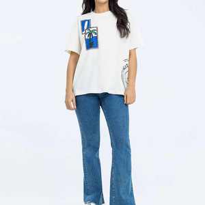 Nouveau T-Shirt graphique unisexe de haute qualité à la mode coupe décontractée avec Design artistique 100% coton à séchage rapide pour la mode américaine - Product Image 2