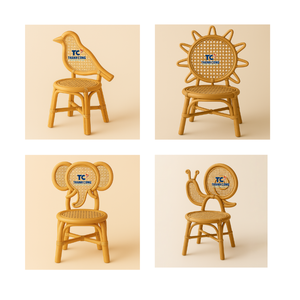 Prix usine ROTIN KIDS CHAIR Vietnam Artisanat Chaise Écologique pour la Décoration de la Chambre de Bébé et Occasion de Cadeau - Product Image 2